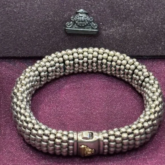 Lagos Signature Caviar Bracelet 15Mm - Picture 10 of 16